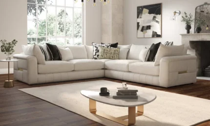 Cream Corner Sofa