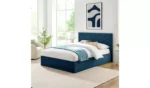 Ottoman Velvet Double Bed Frame