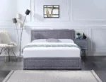 double ottoman bed with mattress